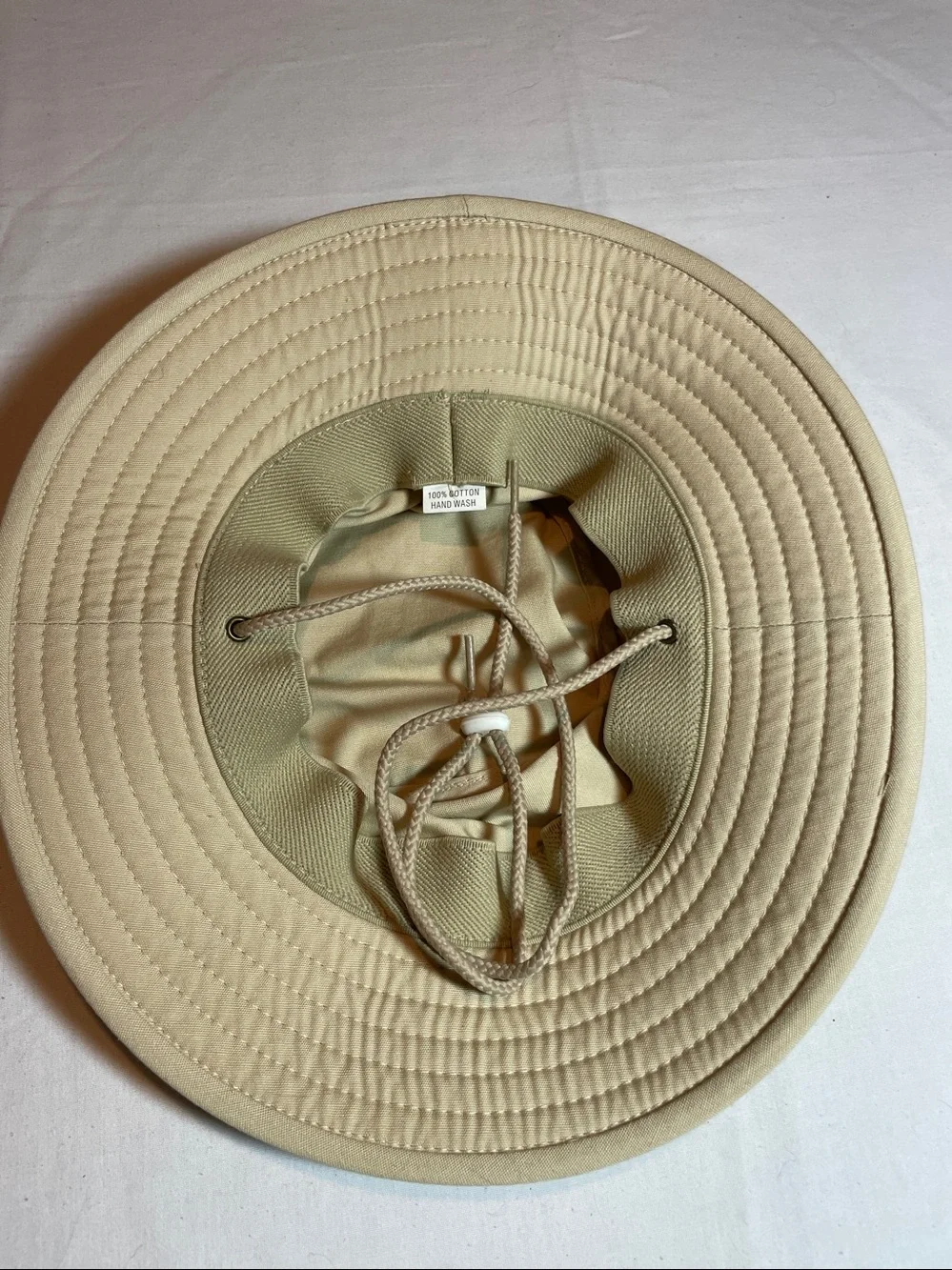 Sloggers Beige Sun Hat with Brim - Picture 4 of 5